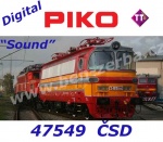 47549 Piko TT Electric Locomotive Type S489.0 "Laminatka" of the CSD - Sound