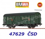 47629 Brawa Beer wagon Type L “Pilsner Urquell” of the CSD