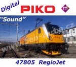 47805 Piko TT Elektrická lokomotiva řady 388, Regiojet - Zvuk