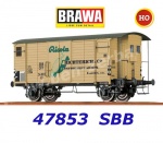 47853 Brawa Covered Freight Car Type K2 "Ricola” of the SBB