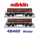 48460 Marklin Set 2 výklápěcích vozů řady Fas železničního stavitelství Wiebe