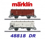 48818 Marklin Set of 2 Bavarian milk cars, DR lettering for the British-US Zone.
