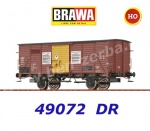 49072 Brawa Boxcar Type Gklm "Tetraethylblei" of the DR