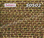 50502 Auhagen Irregular Cut Stone Wall, H0/TT