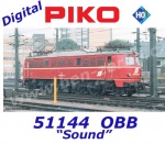 51144 Piko Elektrická lokomotiva řady 1018, OBB - Zvuk