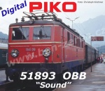51893 Piko Elektrická lokomotiva řady 1041, ÖBB - Zvuk