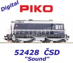 52428 Piko Diesel locomotive Class T720 'Hektor' of the CSD - Sound