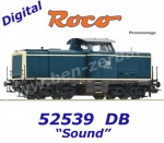 52539 Roco Diesel locomotive 212 053  of the DB - Sound