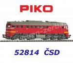 52814 Piko Dieselová lokomotiva řady T679.1, ČSD