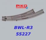 55227 Piko Curved Turnout left R3/R4
