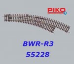 55228 Piko Curved Turnout right R3/R4