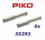 55293 Piko Rail conversion joiners (6 pcs.)