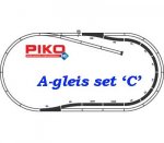 55320 Piko  A-track Set: C