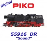 55916 Piko Parní lokomotiva řady BR 83.10, DR - Zvuk