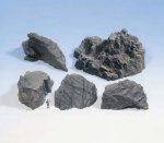 58451 Noch Rock Pieces Granite, 5 pcs.