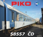 58557 Piko 2nd class sleeping coach of the CD