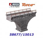 58677 / 15013 Noch / Roco Bridge Arch "Ravenna", H0