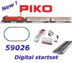 59026 Piko Digital startset - Passenger Train with Electric Locomotive Taurus of the OBB