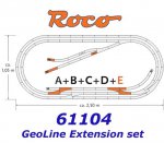 61104 Roco GeoLine Track set E