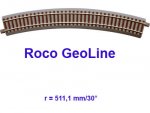 61124 Roco GeoLine curved R4