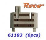 61183 Roco Set with endpieces for Flextrack GeoLine