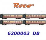 6200003 Roco  Rozšiřující set 4 vozů k turbínové vlakové jednotce řady 602, DB