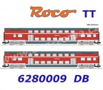 6280009 Roco TT Set of 2 double-decker coaches of the DB - Set No. 2