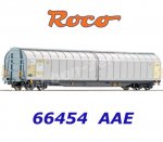 66454 Roco Uzavřený nákladní vůz s posuvnými stěnami, AAE / PKP
