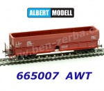 665007 Albert Modell Výsypný vůz řady Fals, hnědý, CZ-AWT