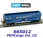 665012 Albert Modell Výsypný vůz řady Fals, modrý, CZ-PCI , PKP CARGO International