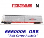 6660006 Fleischmann N Velkokapacitní vůz  řady Habbiins 