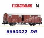 6660022 Fleischmann N Uzavřený nákladní vůz řady Gehlmmss, DR