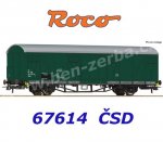 67614 Roco  Boxcar, type Gbqs "Czech Post" of the CSD