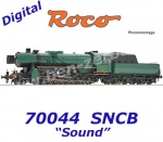 70044 Roco Steam locomotive  26.084 of the SNCB - Sound