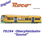 70194 Roco Diesel railcar 650 669-1 of the Oberpfalzbahn - Sound
