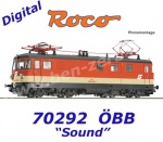 70292 Roco Elektrická lokomotiva 1046 009-5, ÖBB - Zvuk