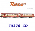 70376 Roco Dieselová motorová jednotka řady 810 s přípojným vozem, ČD