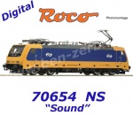 70654 Roco Electric locomotive E 186 012 of the NS - Sound