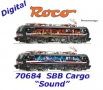 70684 Roco Elektrická lokomotiva Electric 193 701-0 “Ruhrpiercer”, SBB Cargo International - Zvuk