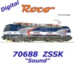 70688 Roco Electric locomotive 383 204-5 of the ZSSK Cargo - Sound