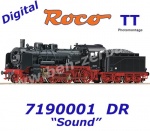 7190001 Roco TT Parní lokomotiva 38 2471, DR - Zvuk