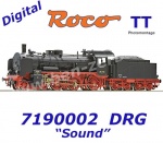 7190002 Roco TT Parní lokomotiva 38 2780,  DRG - Zvuk