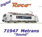 71947 Roco Electric locomotive class 383, Metrans - Sound
