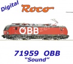 71959 Roco Elektrická lokomotiva řady 1293, OBB - Zvuk