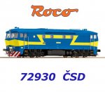 72930 Motorová lokomotiva řady 752, ČSD