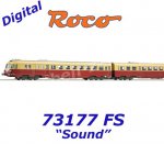 73177 Roco TEE Diesel railcar class ALn 448/460 of the FS, Sound