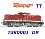 7380001 Roco TT Diesel locomotive 114 298 of the DR