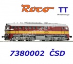 7380002 Roco TT Dieselová lokomotiva řady T 679.1 Sergej, ČSD