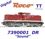 7390001 Roco TT Diesel locomotive 114 298 of the DR - Sound