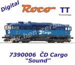 7390006 Roco TT Diesel locomotive 750 330 of the CD Cargo - Sound